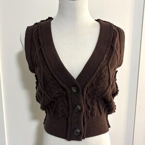 NWT Free People sweater vest